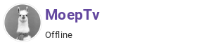 MoepTv's Twitch.tv stream status